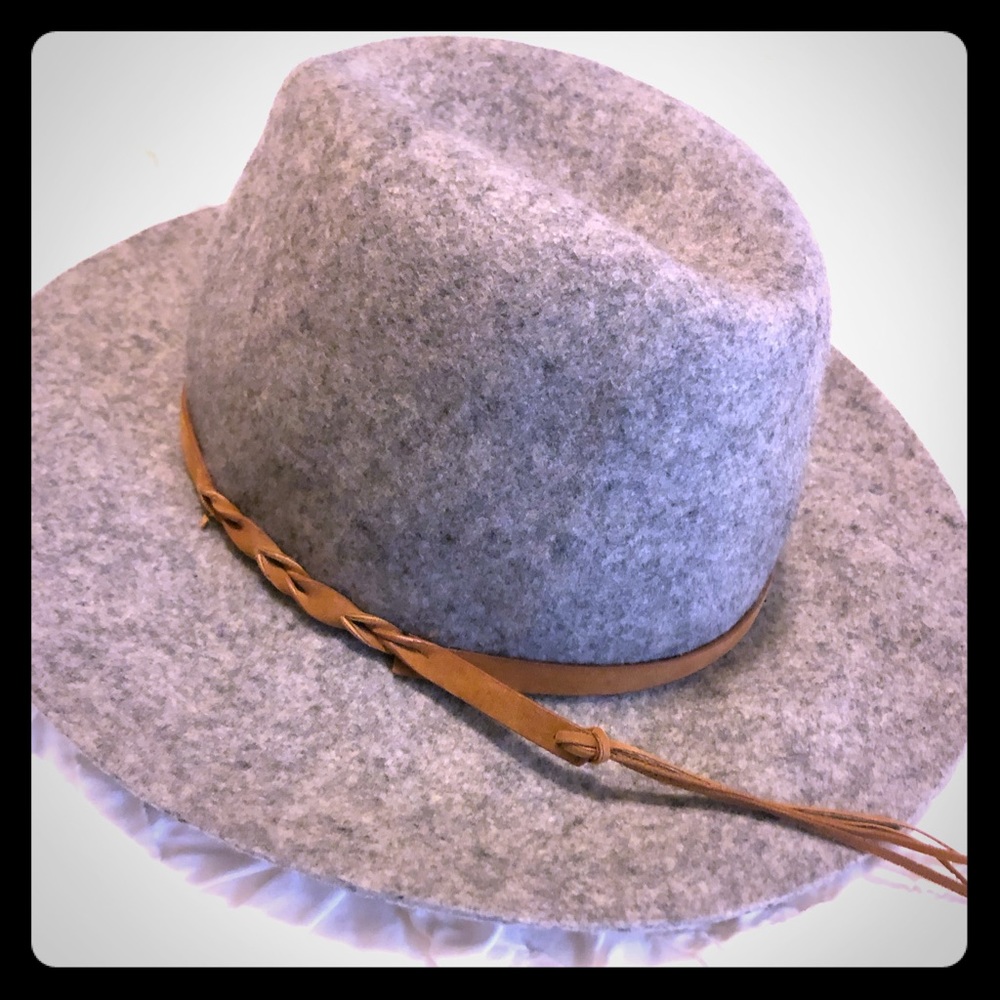 Wool gray Fedora
